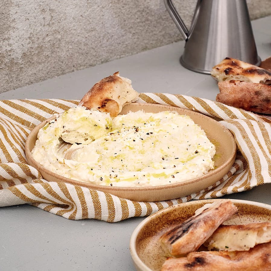 Parmesandipp med citron