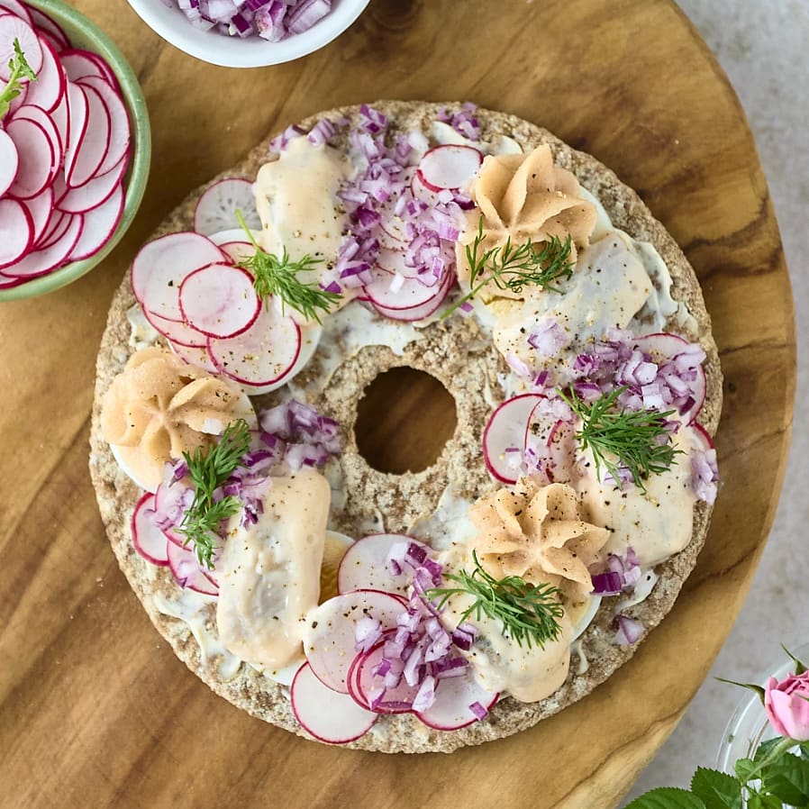 Knäckebröd med somriga smaker