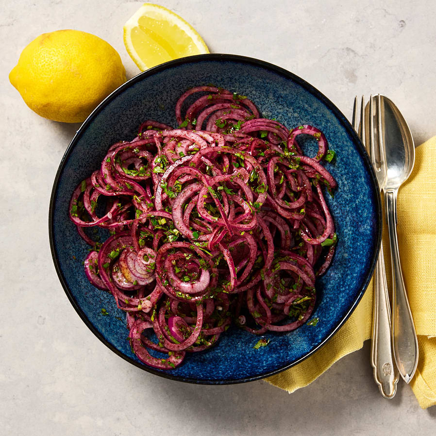 Löksallad med sumak