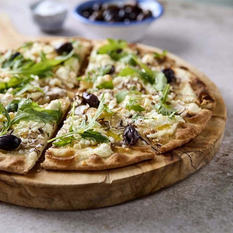 Enkel pizza bianca