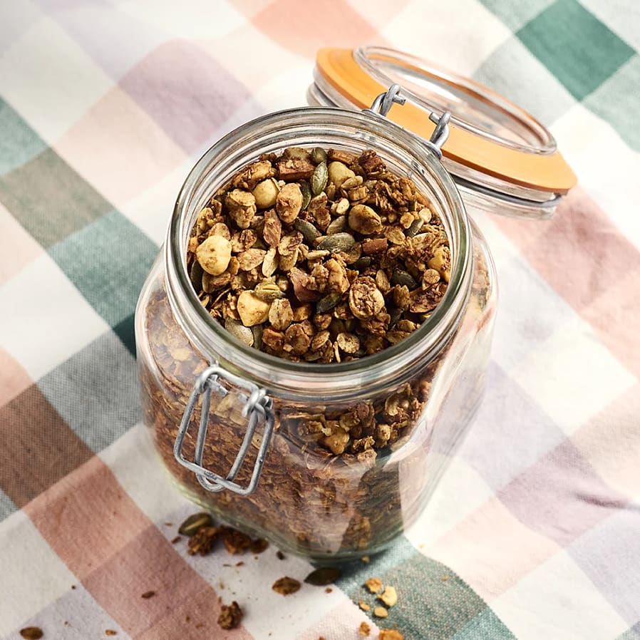 Kryddig granola
