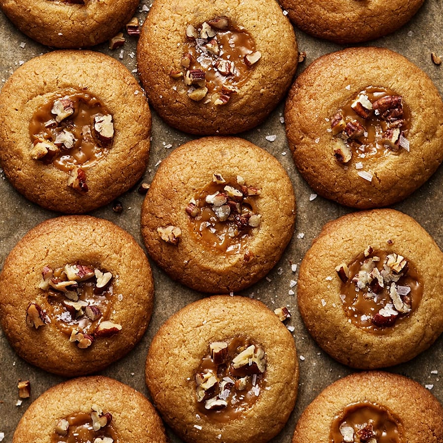 Kolagrottor med pekannötter