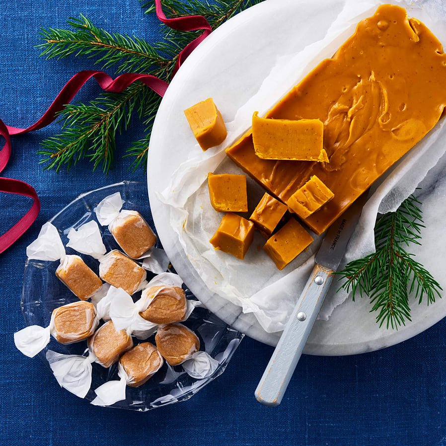 Saffransfudge