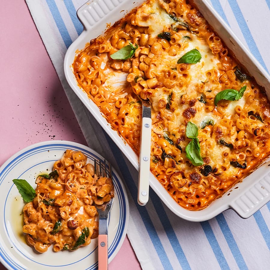 Gratinerad vodkapasta