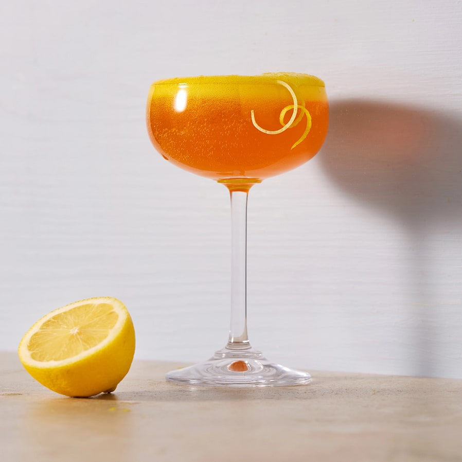 French 75 med saffran