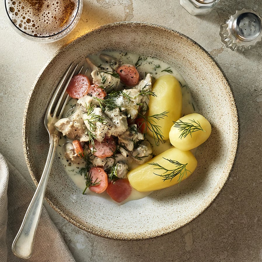 Dillkött på kyckling