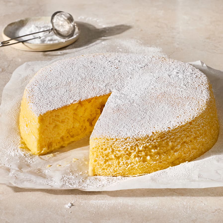 Japanese cotton cheesecake