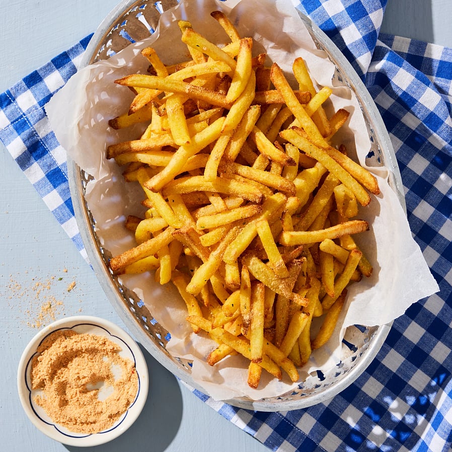 Pommes med kryddor i airfryer