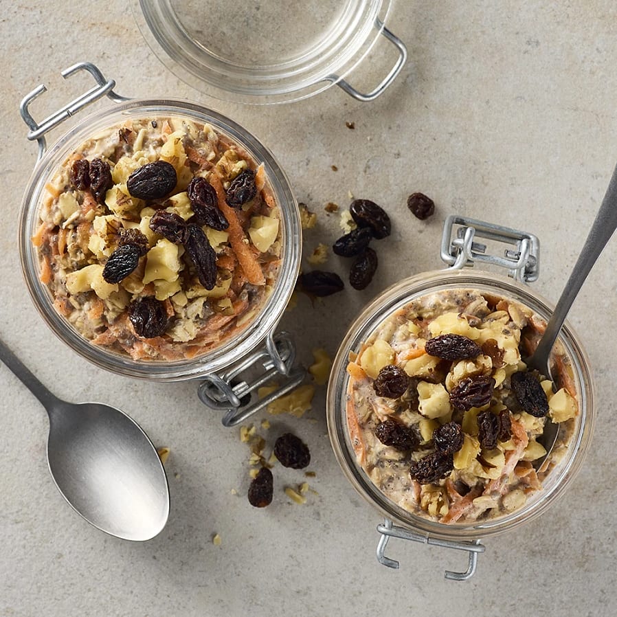 Overnight oat “Morotskaka”