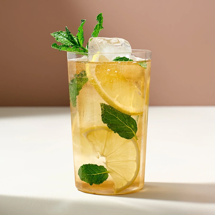 Lemon ginger mint twist - iste med citron och mynta