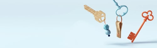 Bild på nycklar