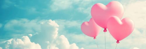 Rosa ballonger - Tillsammans besegrar vi cancer