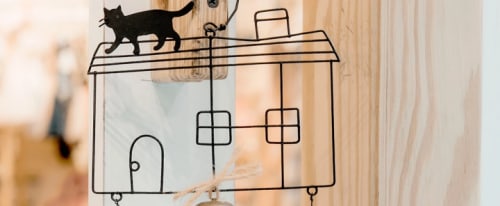 Ett hus och en katt. Skärpt amorteringskrav 2018.