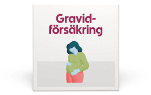 Produktbox med en kvinna som är gravid.