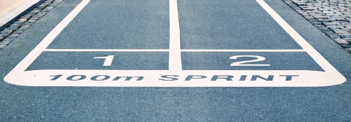 kundvagnsrace på startbanan.