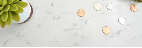 pengar på bord. Budgeten 2016.