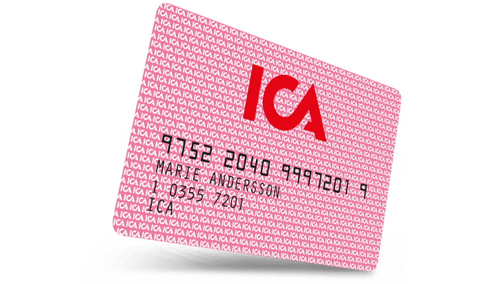 ICA-kort med betalfunktion