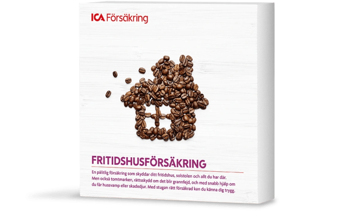En försäkringsbox för fritidshusförsäkring.