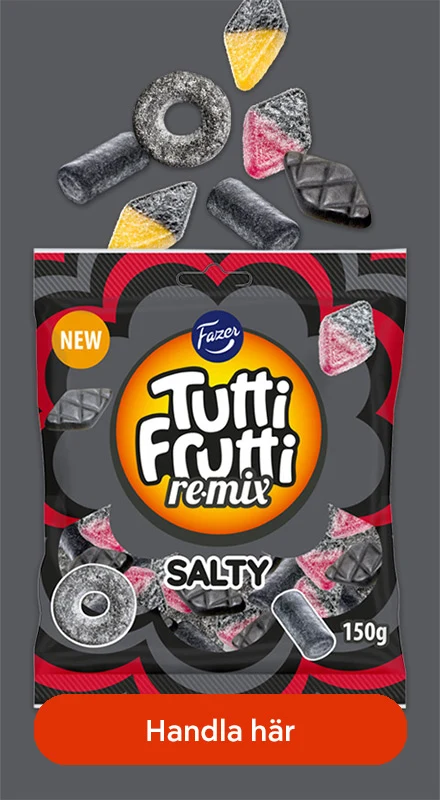 Fazer nyheter v7 2025 puff 3 - Tutti Frutti remix salty