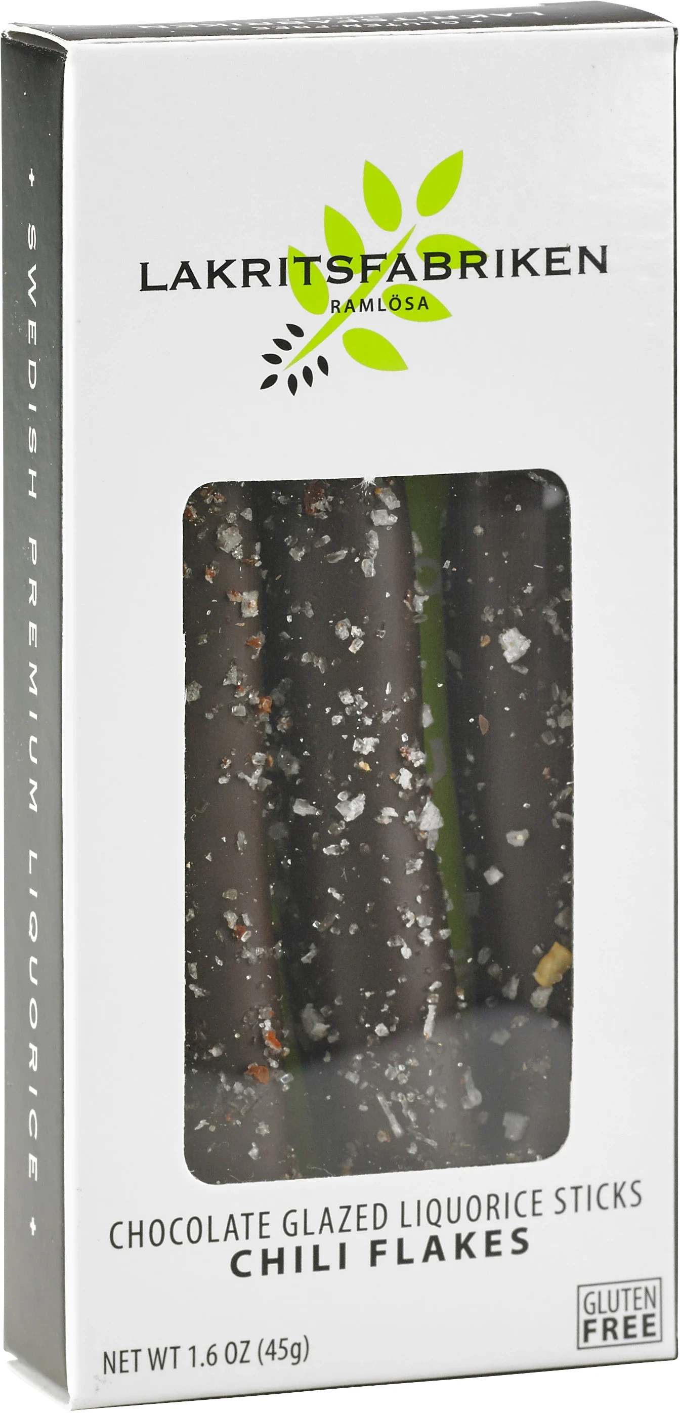 Lakritsfabriken Liquorice Sticks Dark Chocolate & Chili 45 g - Choklad & godis