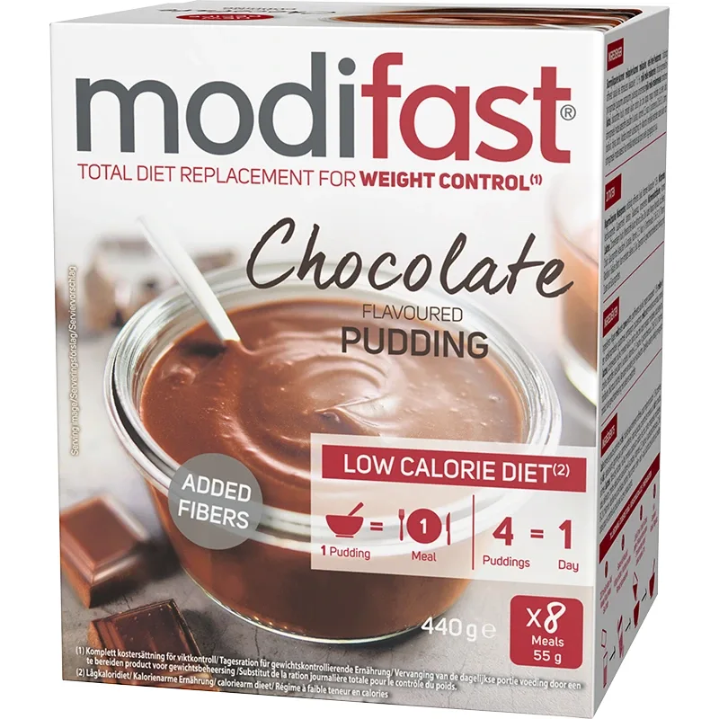 Modifast LCD Chocolate Pudding 440 g - Måltidsersättning