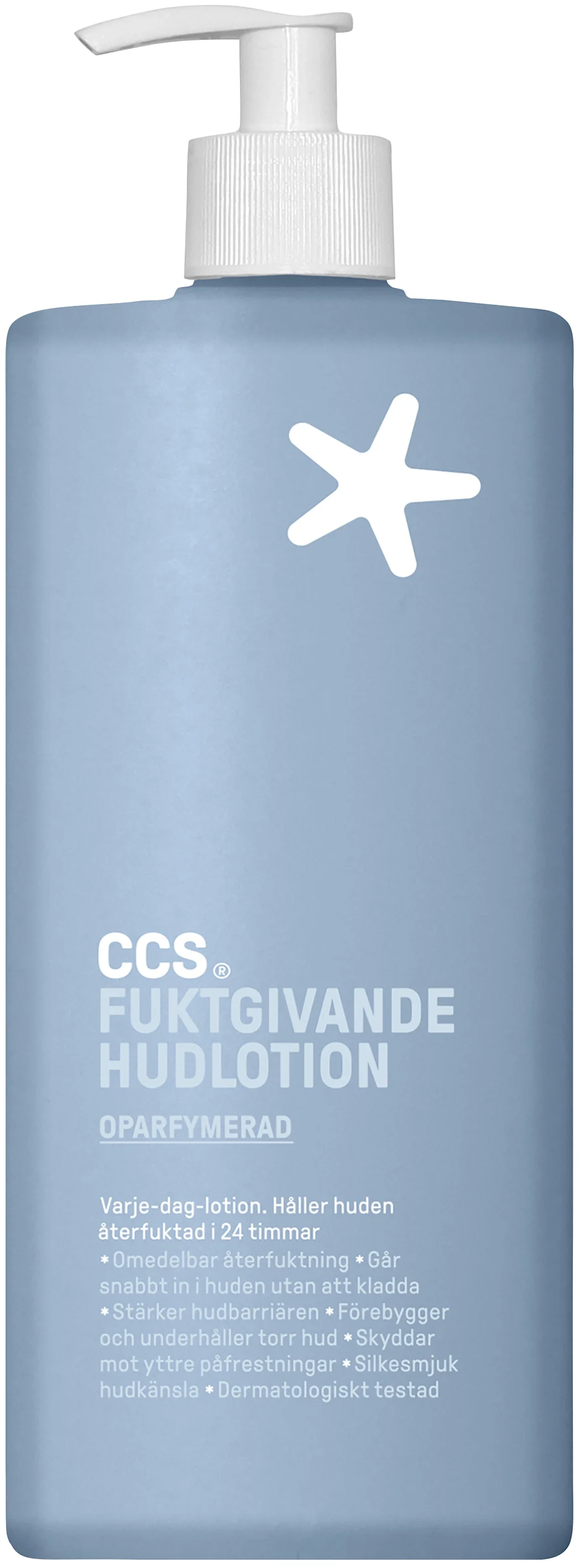 CCS Fuktgivande Hudlotion Oparfymerad 350 ml