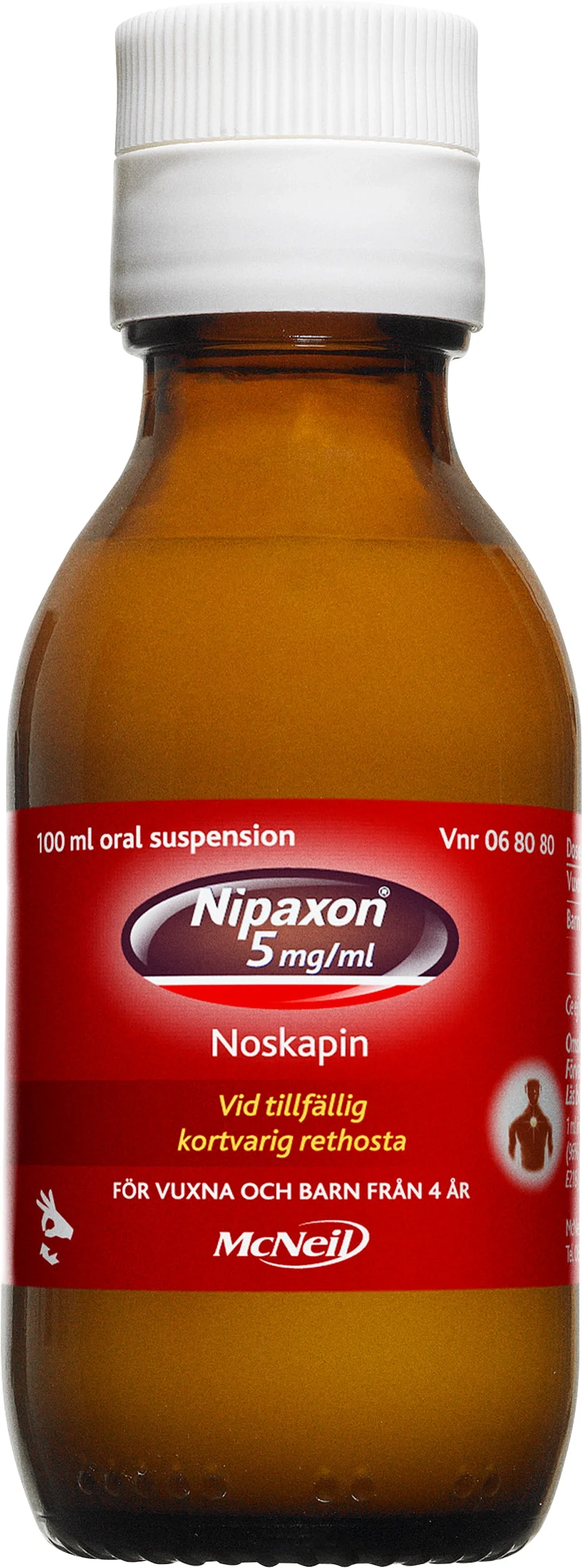 Nipaxon oral suspension 5 mg/ml 100 ml - Rethosta & torrhosta