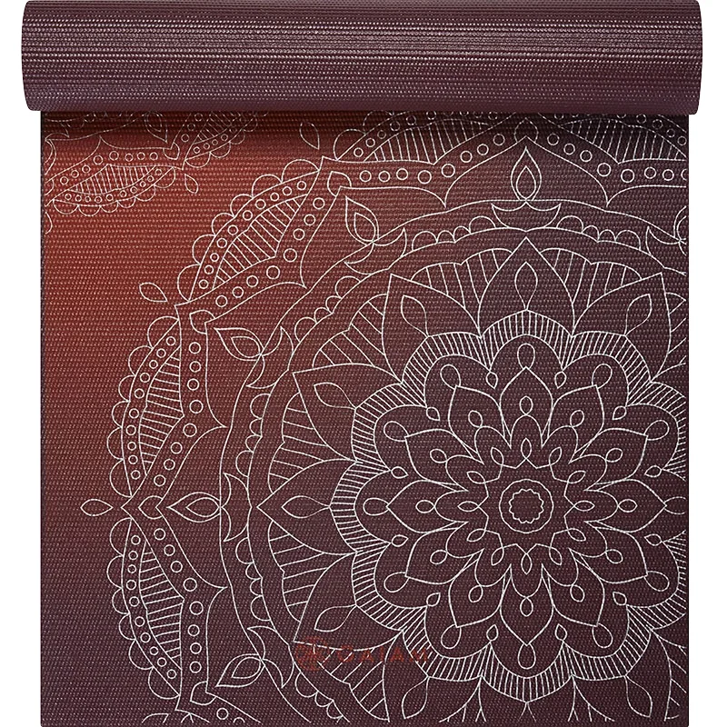 Gaiam Yoga Mat 6 mm Metallic Sun - Yogamattor