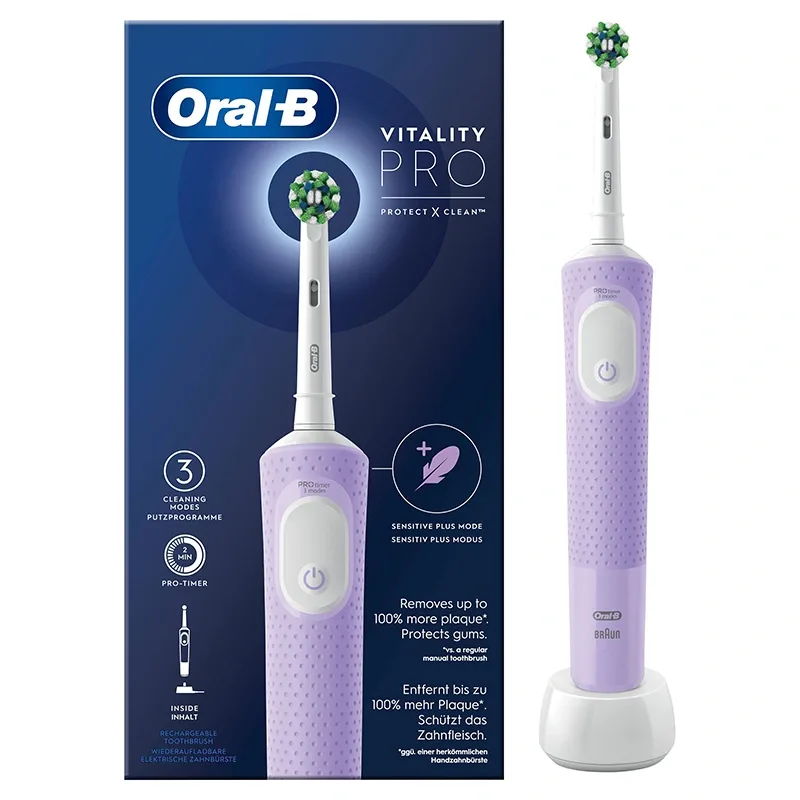 Oral-B Vitality Pro Lila - Eltandborstar