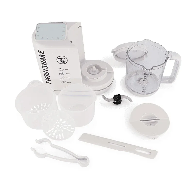 Twistshake 6in1 Baby Food Processor White - Barnmat