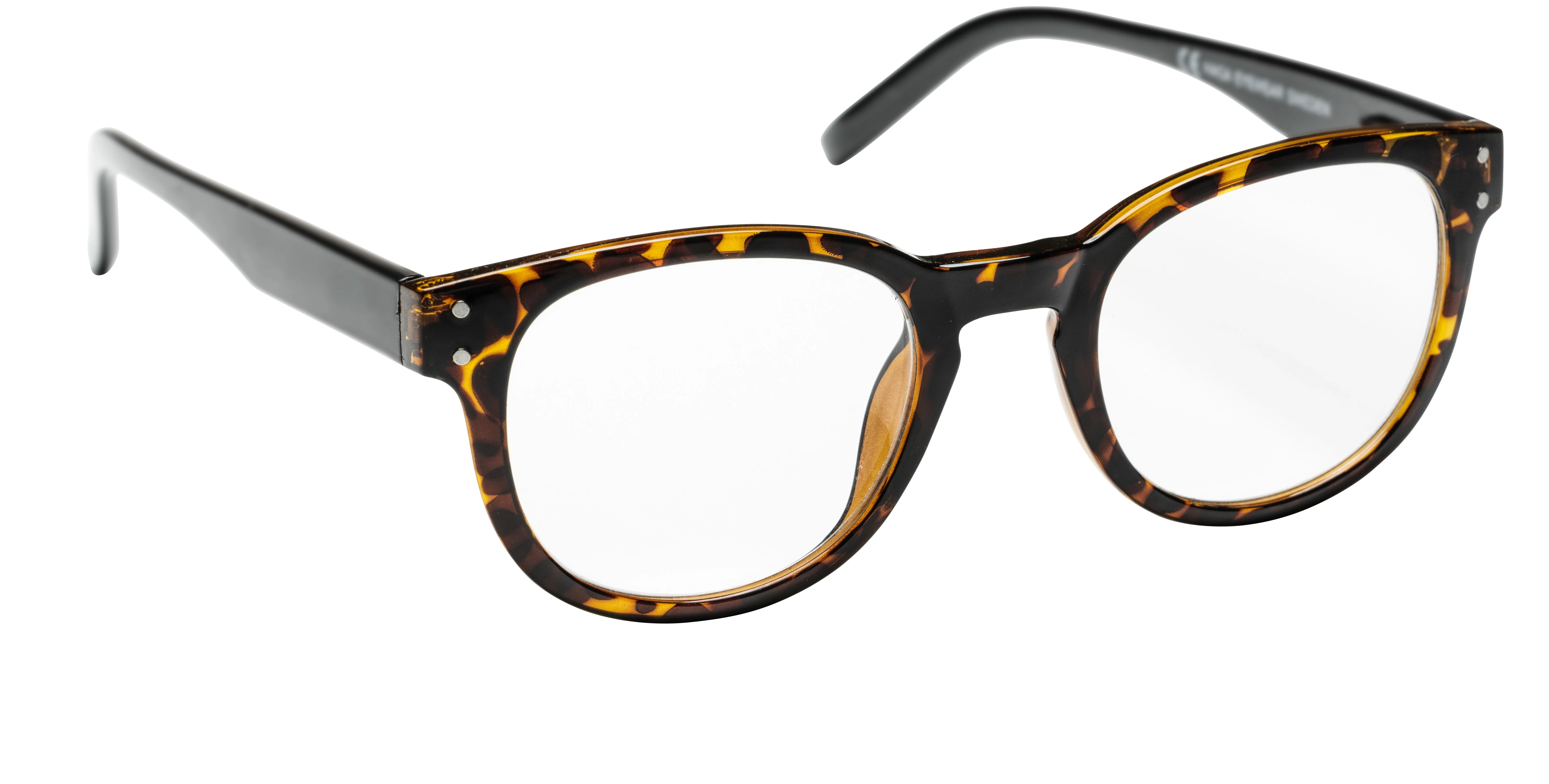 Haga Danderyd Havana/Black Läsglasögon 1par +1.0 - Läsglasögon