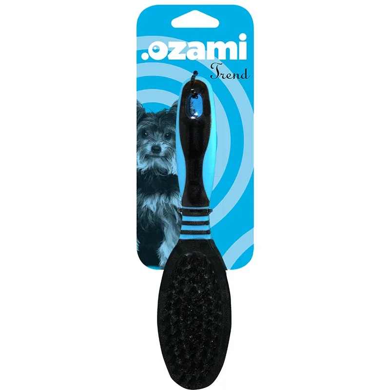 Ozami Borste Syntet Ensidig Medium - Hundborste, kam & karda