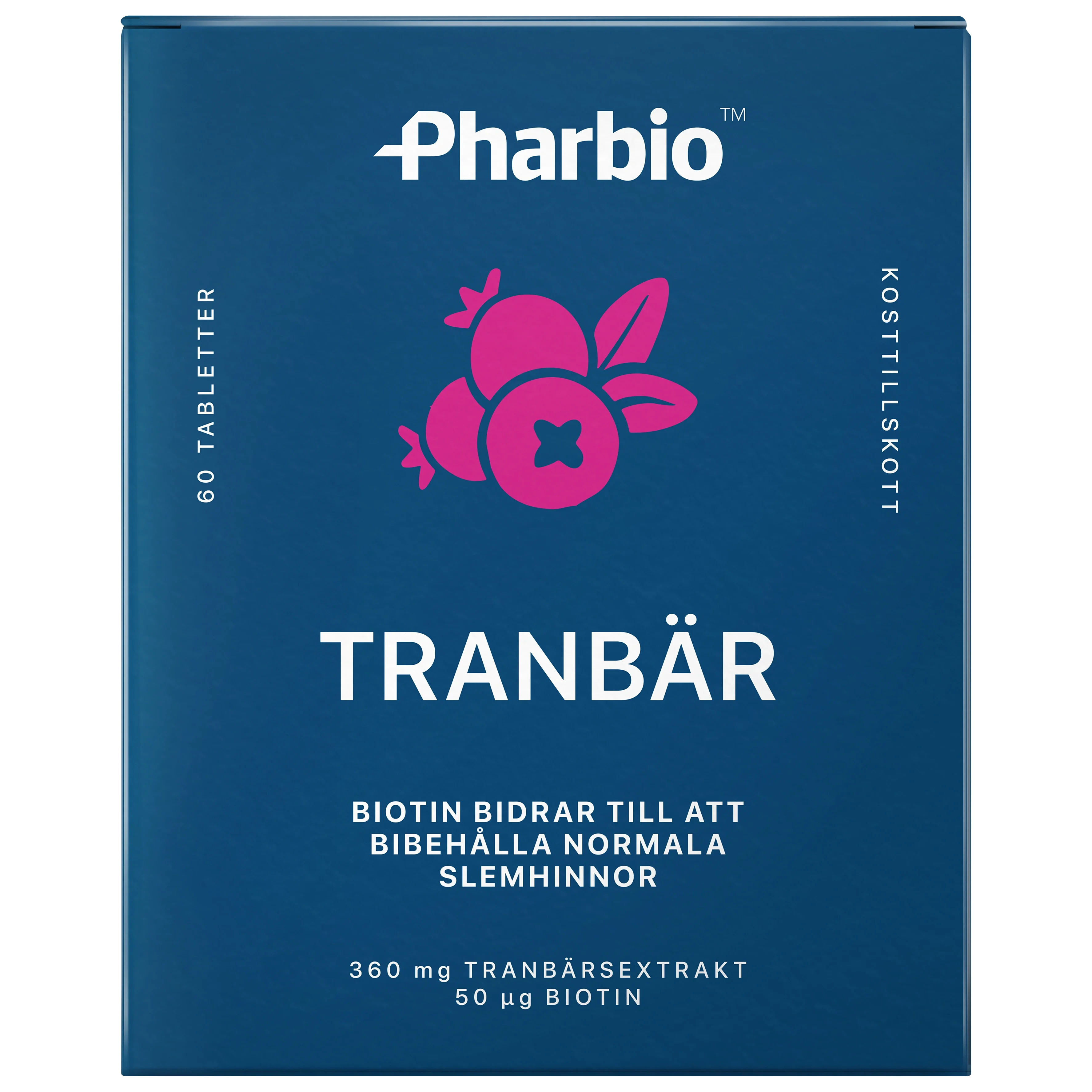 Pharbio Tranbär 60 st - Kosttillskott