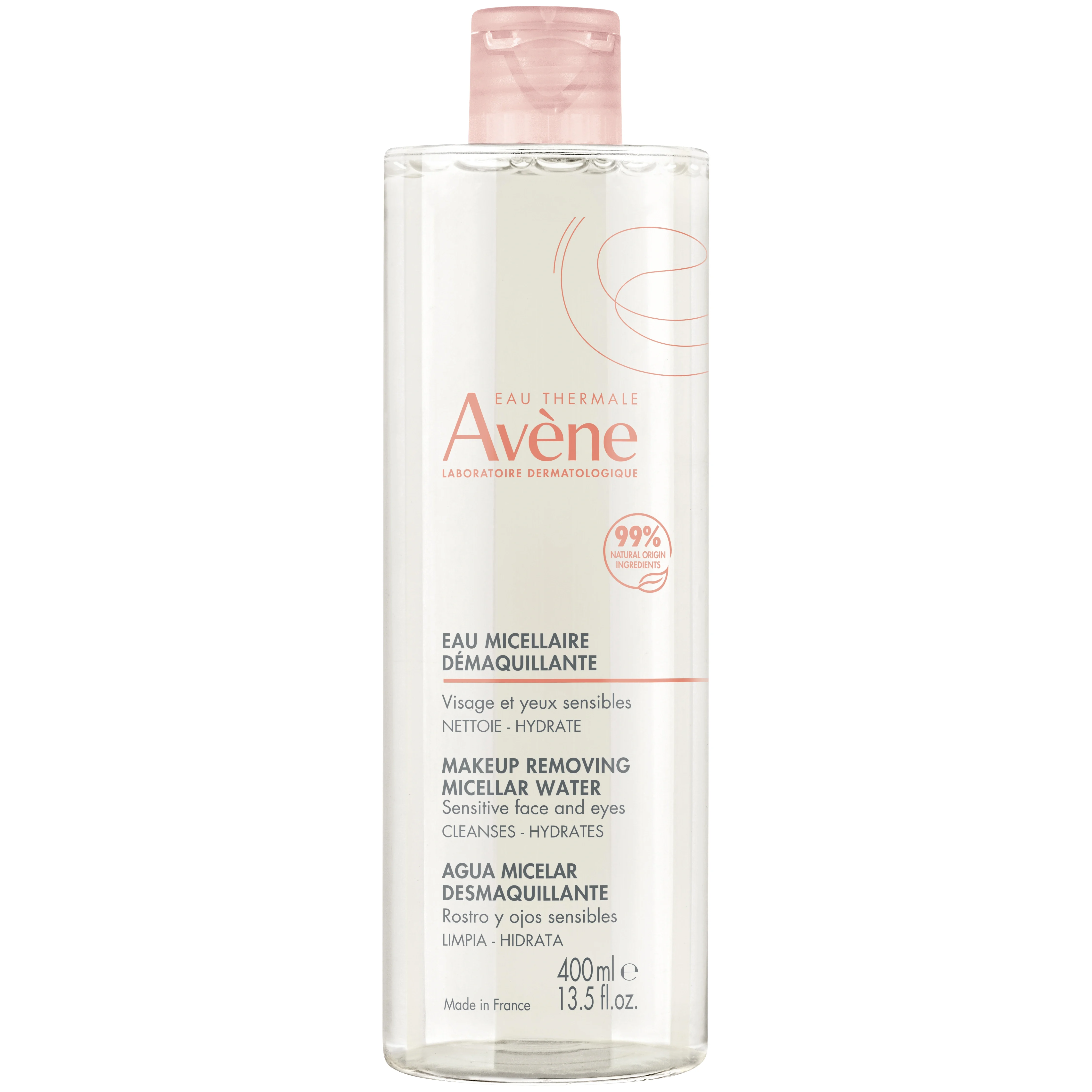 Avène Make Up Remover Micellar Water 400 ml - Ansiktsrengöring