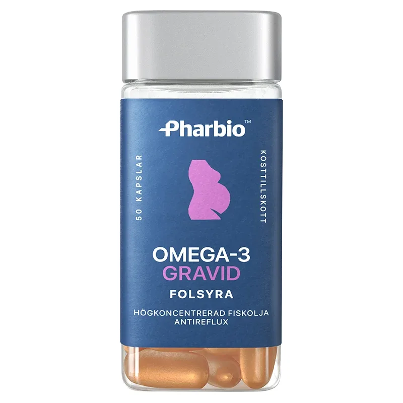 Pharbio Omega-3 Gravid 50st - Omega 3
