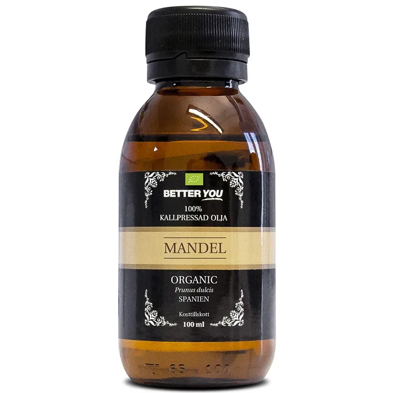 Better You Mandelolja EKO Kallpressad 100 ml - Kroppsolja