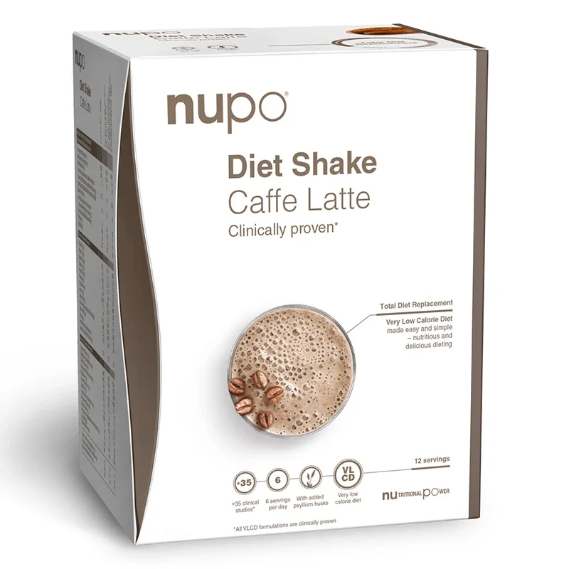 Nupo Diet Shake Caffe Latte 12 portioner - Måltidsersättning