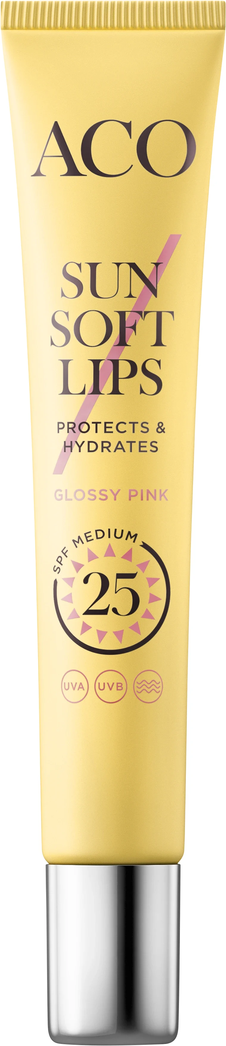 ACO Sun Soft Lips SPF 25, 12 ml