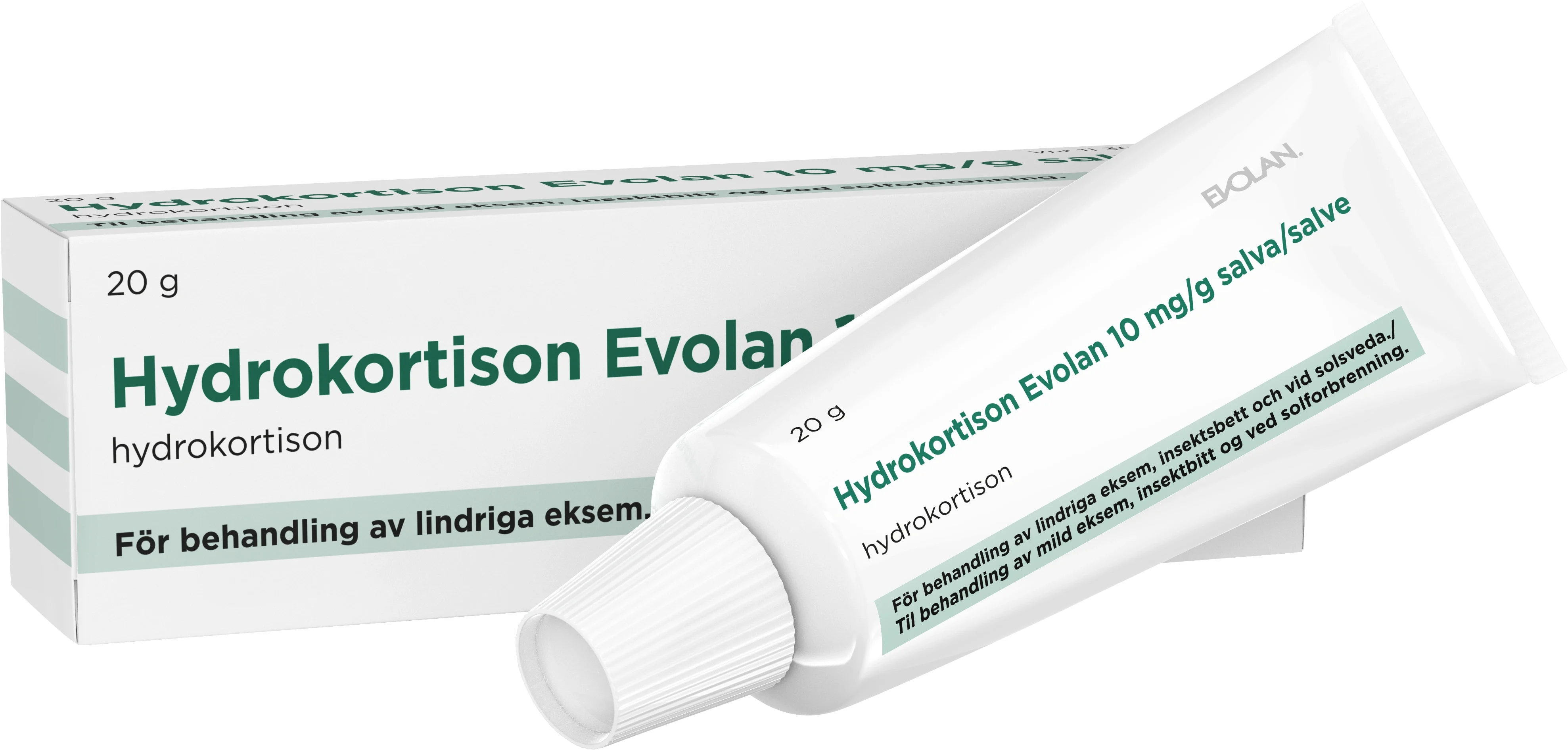 Hydrokortison Evolan 10 mg/g Salva 20 g - Eksem