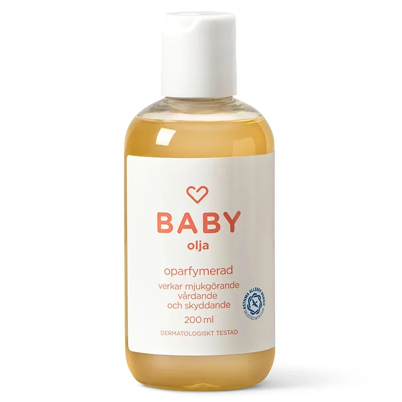 Hjärtats Babyolja Oparf 200ml