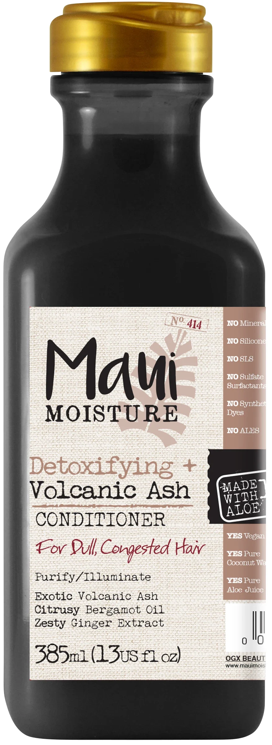 Maui Moisture Volcanic Ash Conditioner, 385 ml