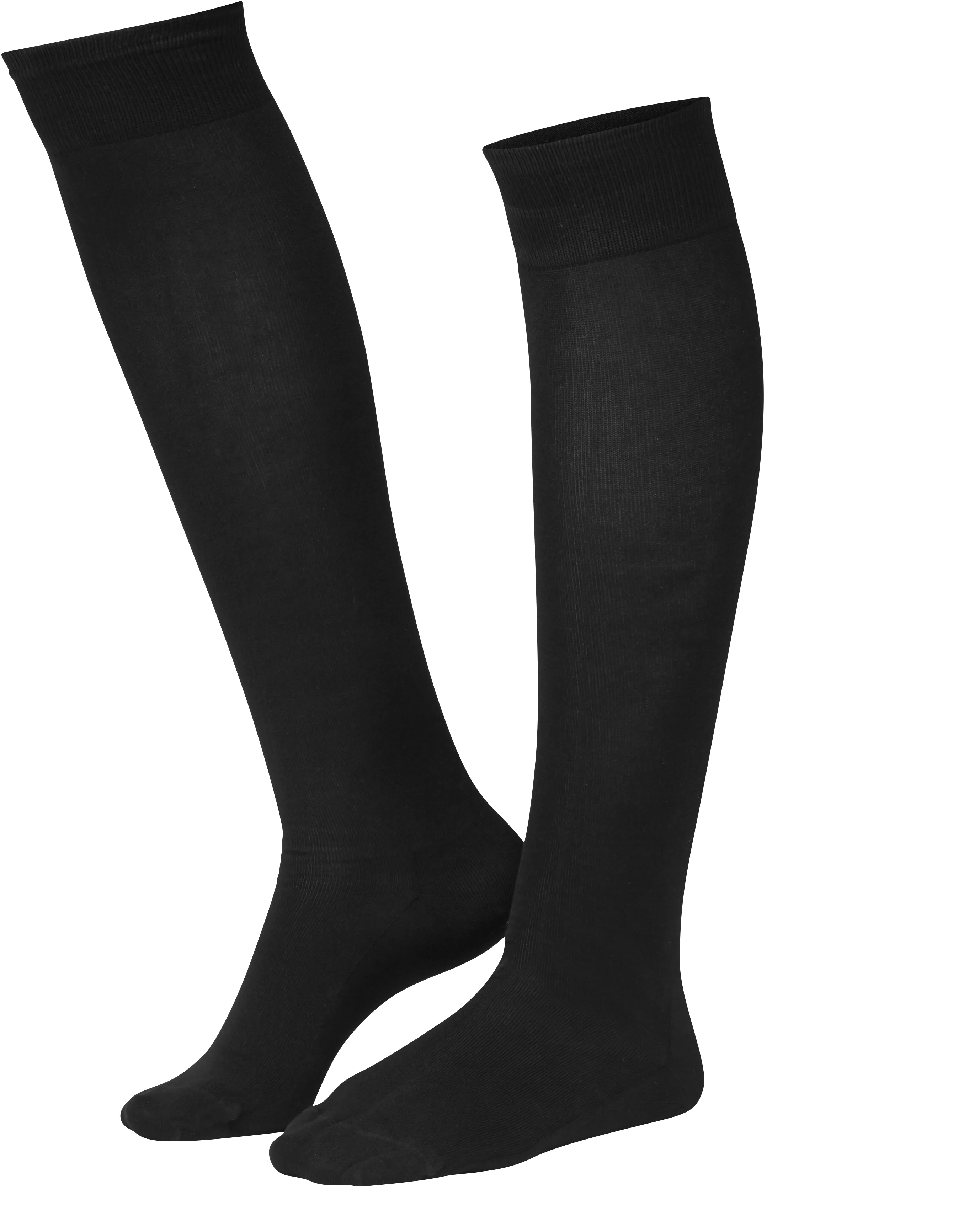 Life Wear Stödstrumpa Bomull Svart 40/42 - Stödstrumpor