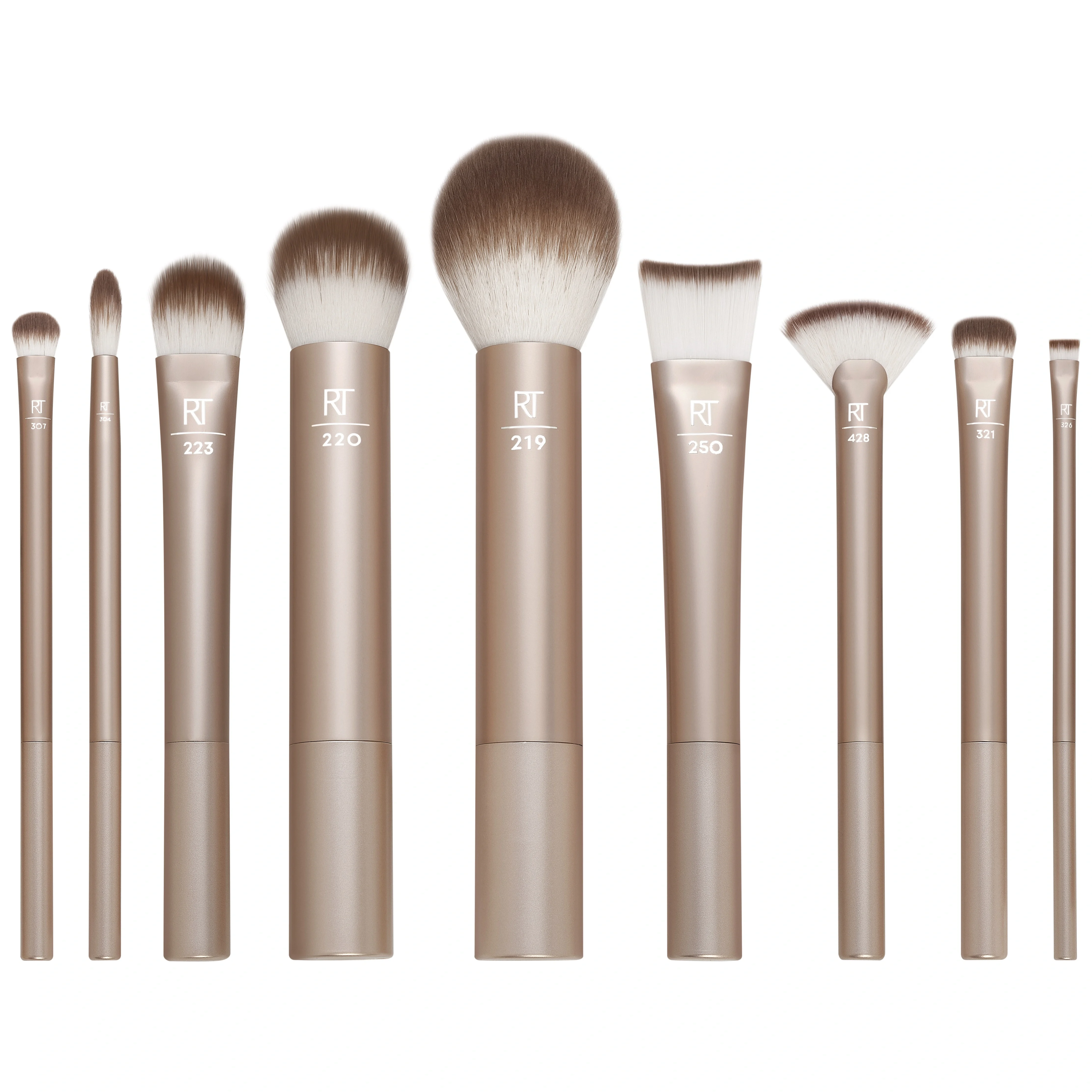 Real Techniques Au Naturel Complete Brush Kit - Sminkborstar