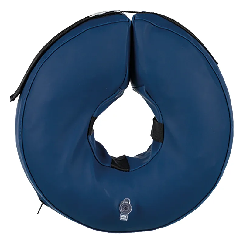 Trixie Hundkrage Uppblåsbar Blå M (40-45cm) - Hund