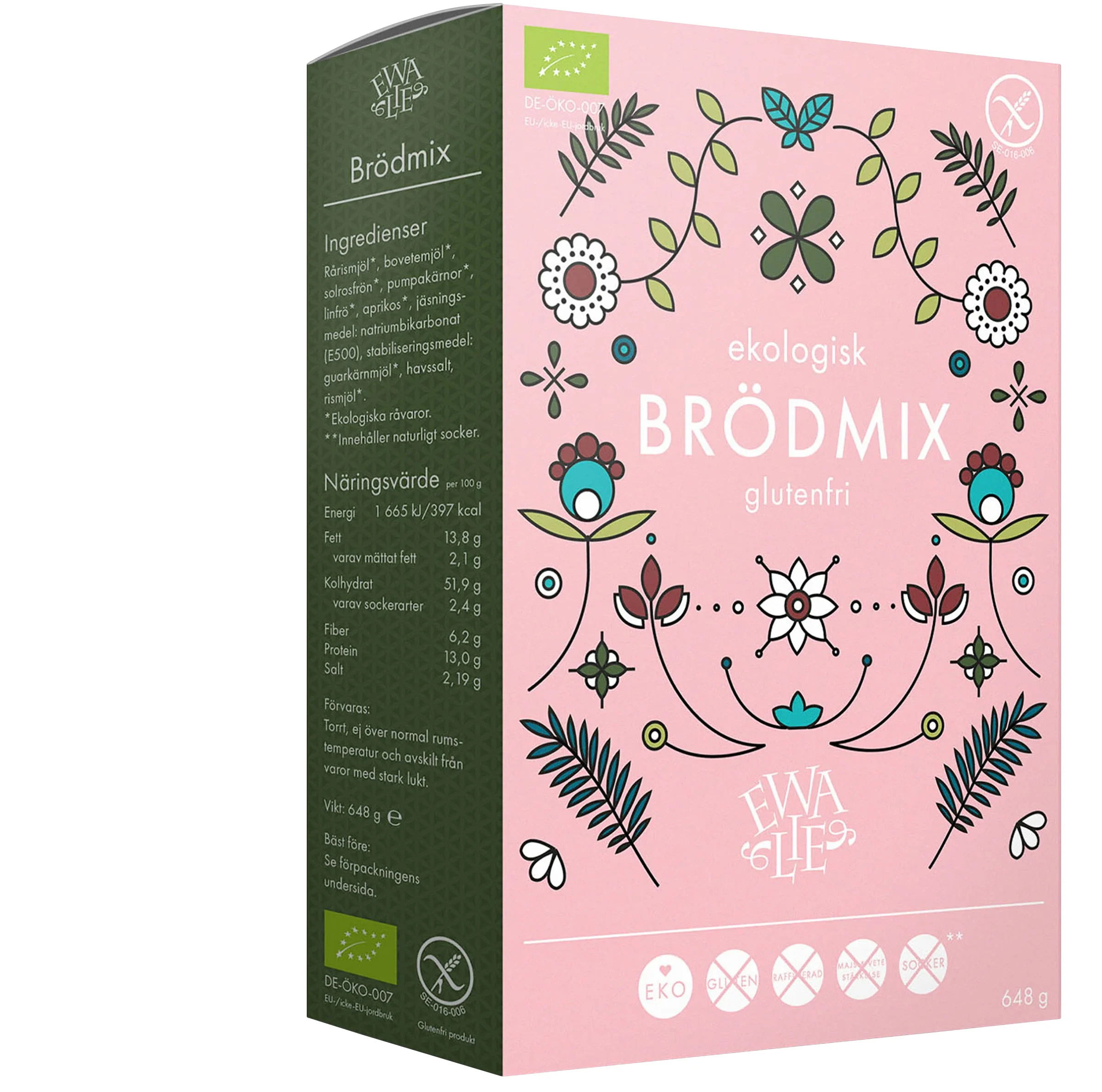 Ewalie Glutenfri brödmix 648 gram - Mat & dryck