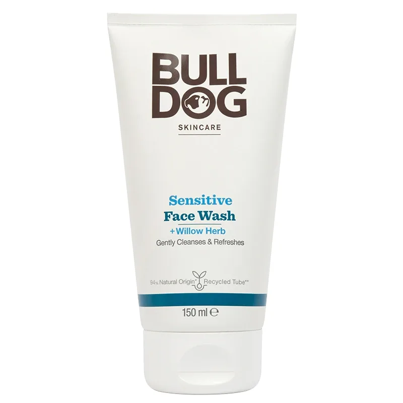 Bulldog Sensitive Face Wash 150 ml - Ansiktsrengöring för män