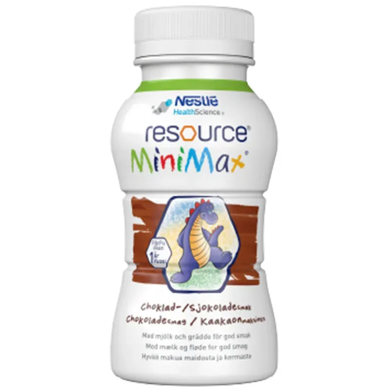 Resource MiniMax Choklad 2 x 200 ml - Specialkost för barn