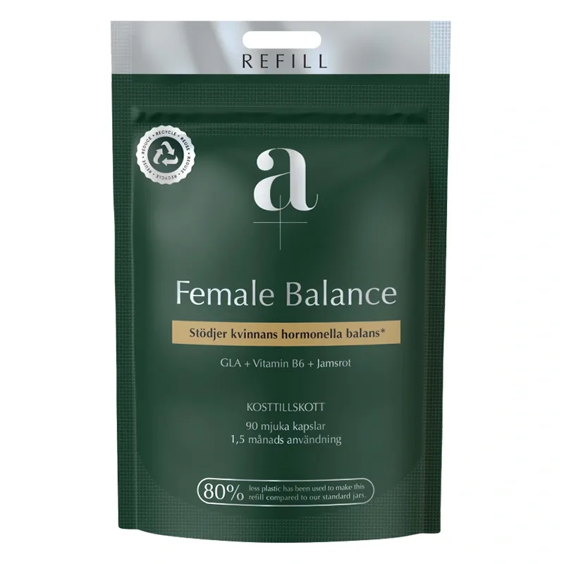 A+ Female Balance Refill 90 mjuka kapslar - Vitaminer & mineraler