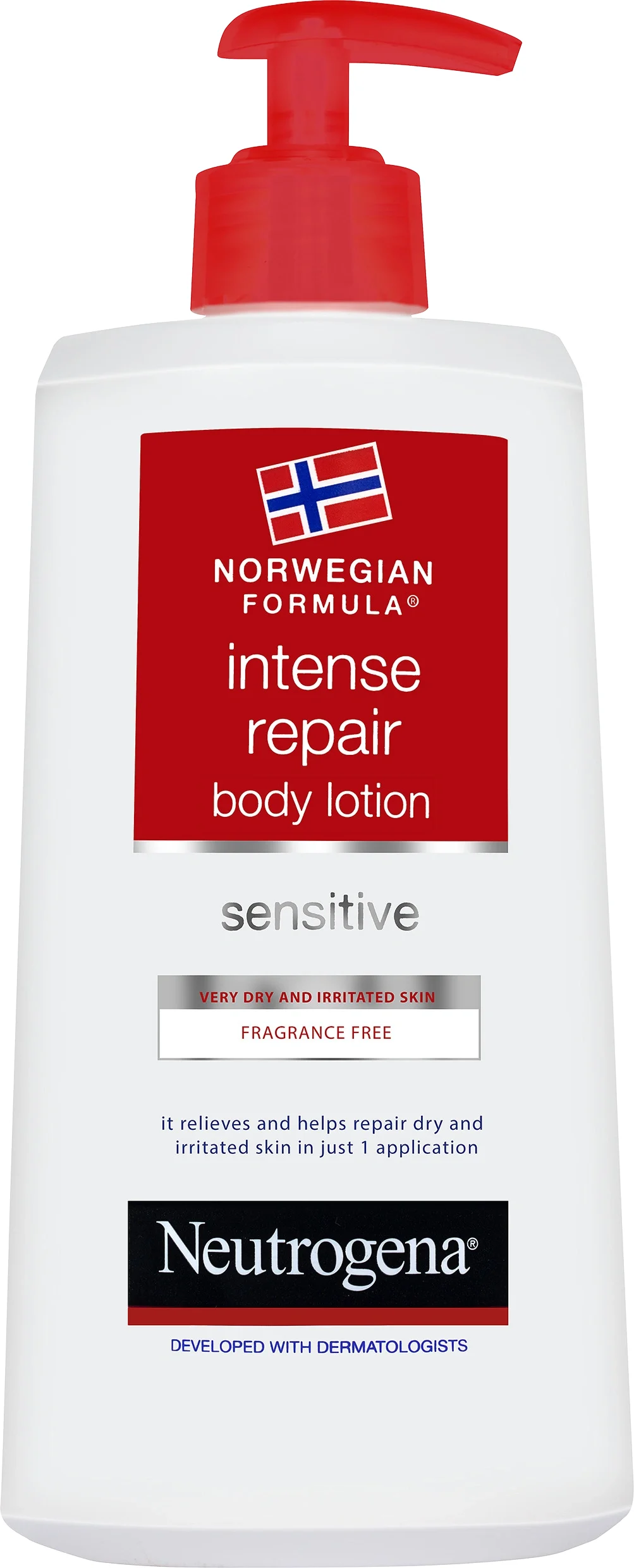 Neutrogena Norwegian Formula Intense Repair Body Lotion Dry & Sensitive 400 ml - Hudkräm för män