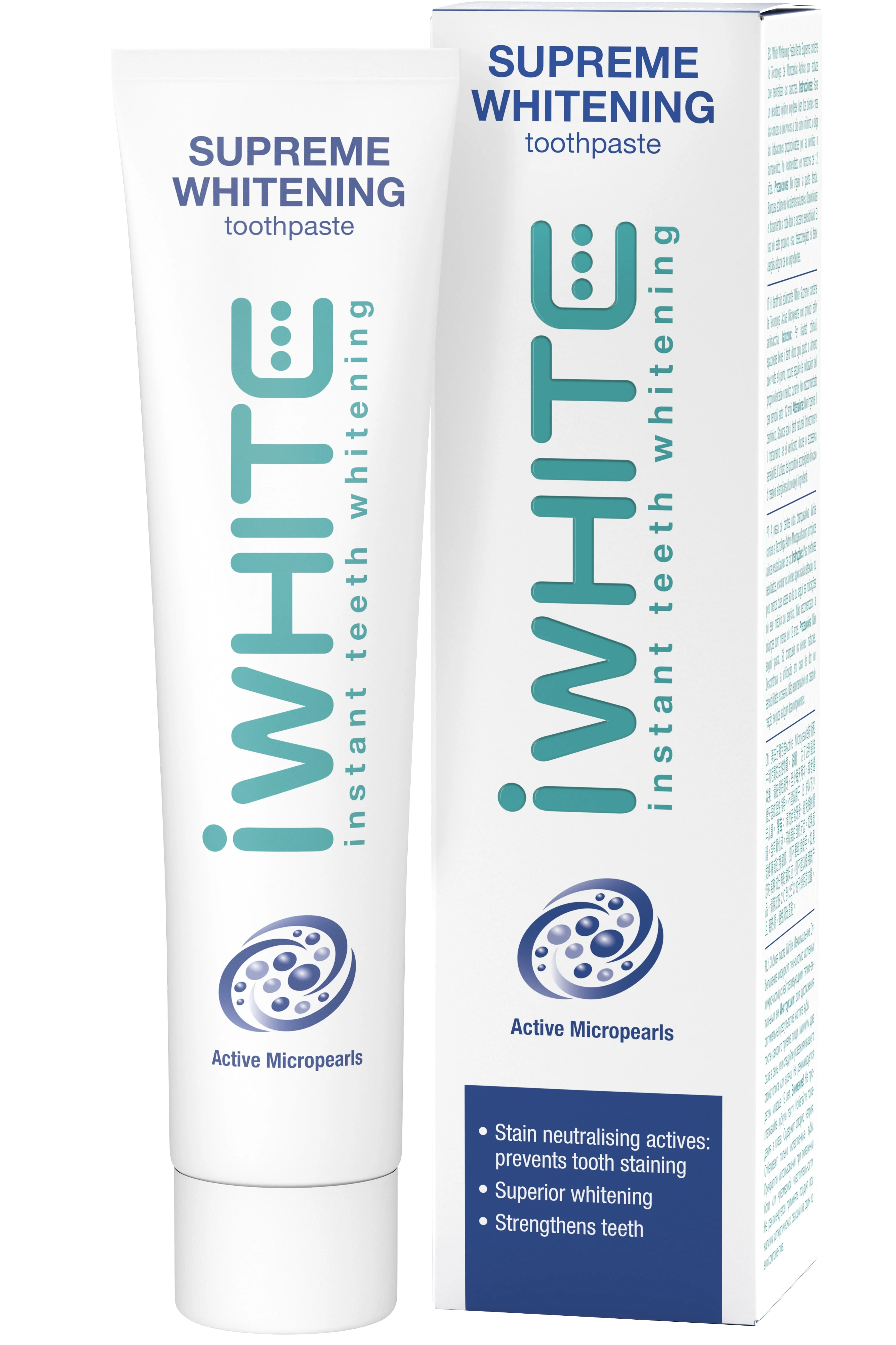 iWHITE Instant Whitening Tandkräm 75 ml - Whitening tandkräm